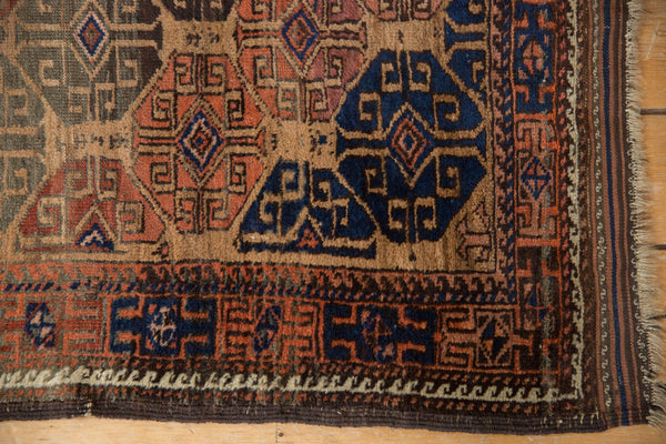 3x6 Antique Belouch Rug Runner // ONH Item 8981 Image 9