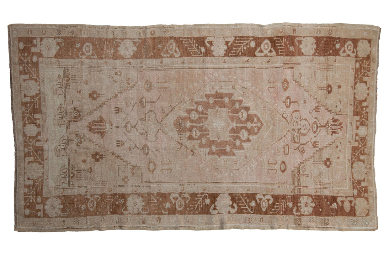 4.5x7.5 Vintage Distressed Oushak Rug // ONH Item 8983