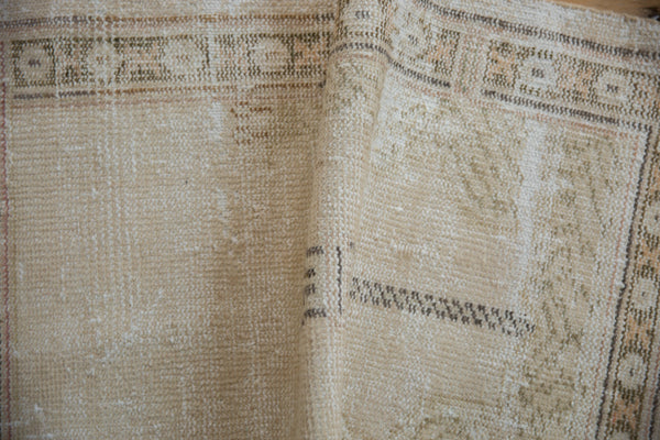 2x3.5 Vintage Distressed Oushak Rug // ONH Item 8986 Image 5