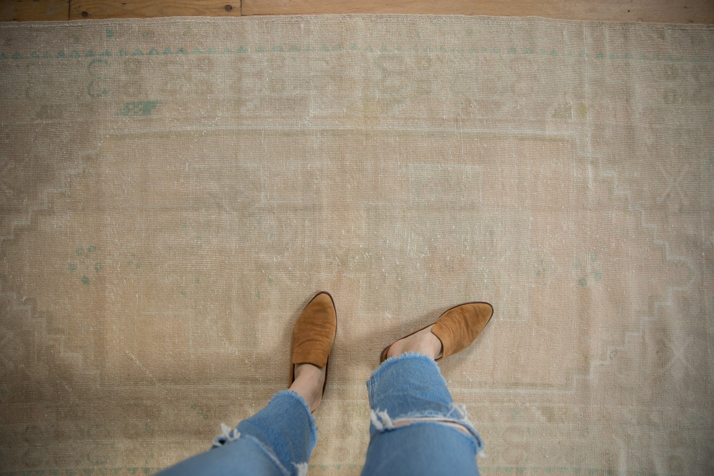 4x7 Vintage Distressed Oushak Rug // ONH Item 8987 Image 1