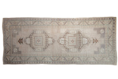 5x11.5 Vintage Distressed Oushak Rug Runner // ONH Item 8990