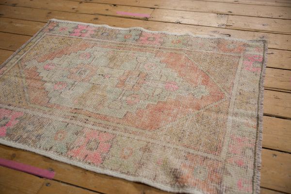 2.5x3.5 Vintage Distressed Oushak Rug // ONH Item 8991 Image 2