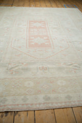 6.5x8.5 Vintage Distressed Oushak Carpet // ONH Item 9001 Image 6