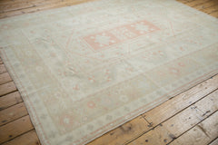 6.5x8.5 Vintage Distressed Oushak Carpet // ONH Item 9001 Image 7