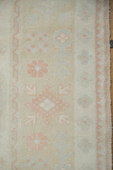 6.5x8.5 Vintage Distressed Oushak Carpet // ONH Item 9001 Image 9