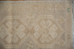 1.5x3 Vintage Distressed Oushak Rug Mat // ONH Item 9004 Image 4