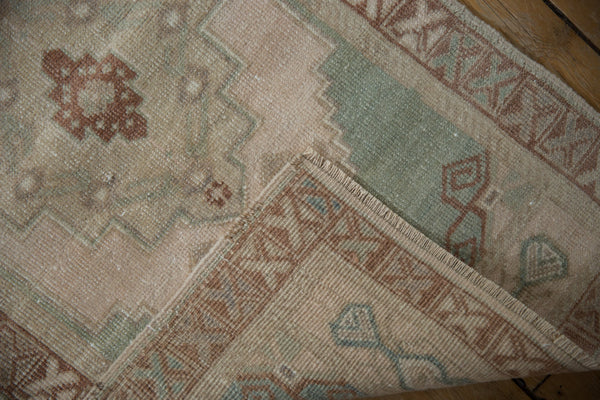 2x3.5 Vintage Distressed Oushak Rug // ONH Item 9006 Image 6