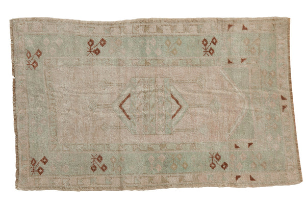 2.5x4 Vintage Distressed Melas Rug // ONH Item 9018