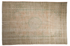 7x10.5 Vintage Distressed Oushak Carpet // ONH Item 9019