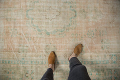 7x10.5 Vintage Distressed Oushak Carpet // ONH Item 9019 Image 1