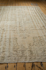 6.5x9.5 Vintage Distressed Oushak Carpet // ONH Item 9020 Image 7