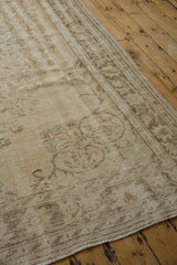 6.5x9.5 Vintage Distressed Oushak Carpet // ONH Item 9020 Image 8