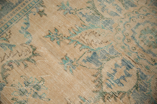 7x10.5 Vintage Distressed Oushak Carpet // ONH Item 9023 Image 4