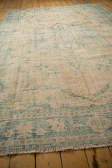 7x10.5 Vintage Distressed Oushak Carpet // ONH Item 9023 Image 5