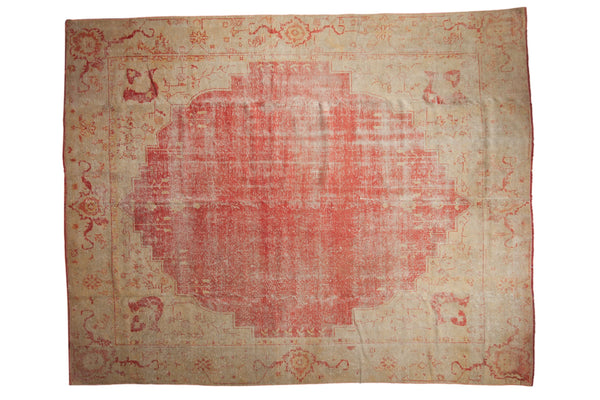 9.5x12 Vintage Oushak Carpet // ONH Item 9024
