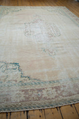 7.5x11.5 Vintage Distressed Oushak Carpet // ONH Item 9026 Image 7
