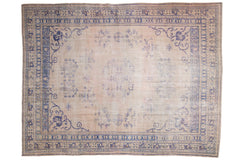 8.5x11 Vintage Distressed Oushak Carpet // ONH Item 9029