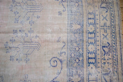 8.5x11 Vintage Distressed Oushak Carpet // ONH Item 9029 Image 4