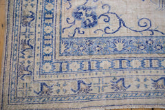8.5x11 Vintage Distressed Oushak Carpet // ONH Item 9029 Image 8