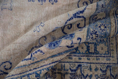 8.5x11 Vintage Distressed Oushak Carpet // ONH Item 9029 Image 10