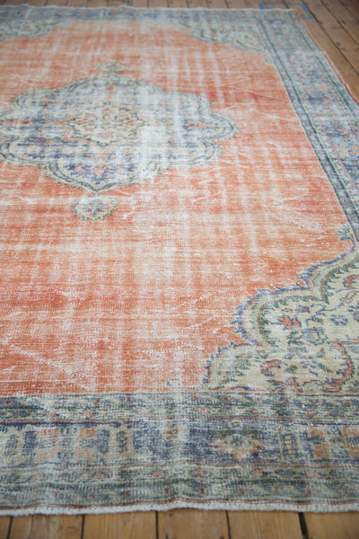 8x11.5 Vintage Distressed Oushak Carpet // ONH Item 9031 Image 3