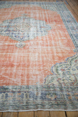 8x11.5 Vintage Distressed Oushak Carpet // ONH Item 9031 Image 3