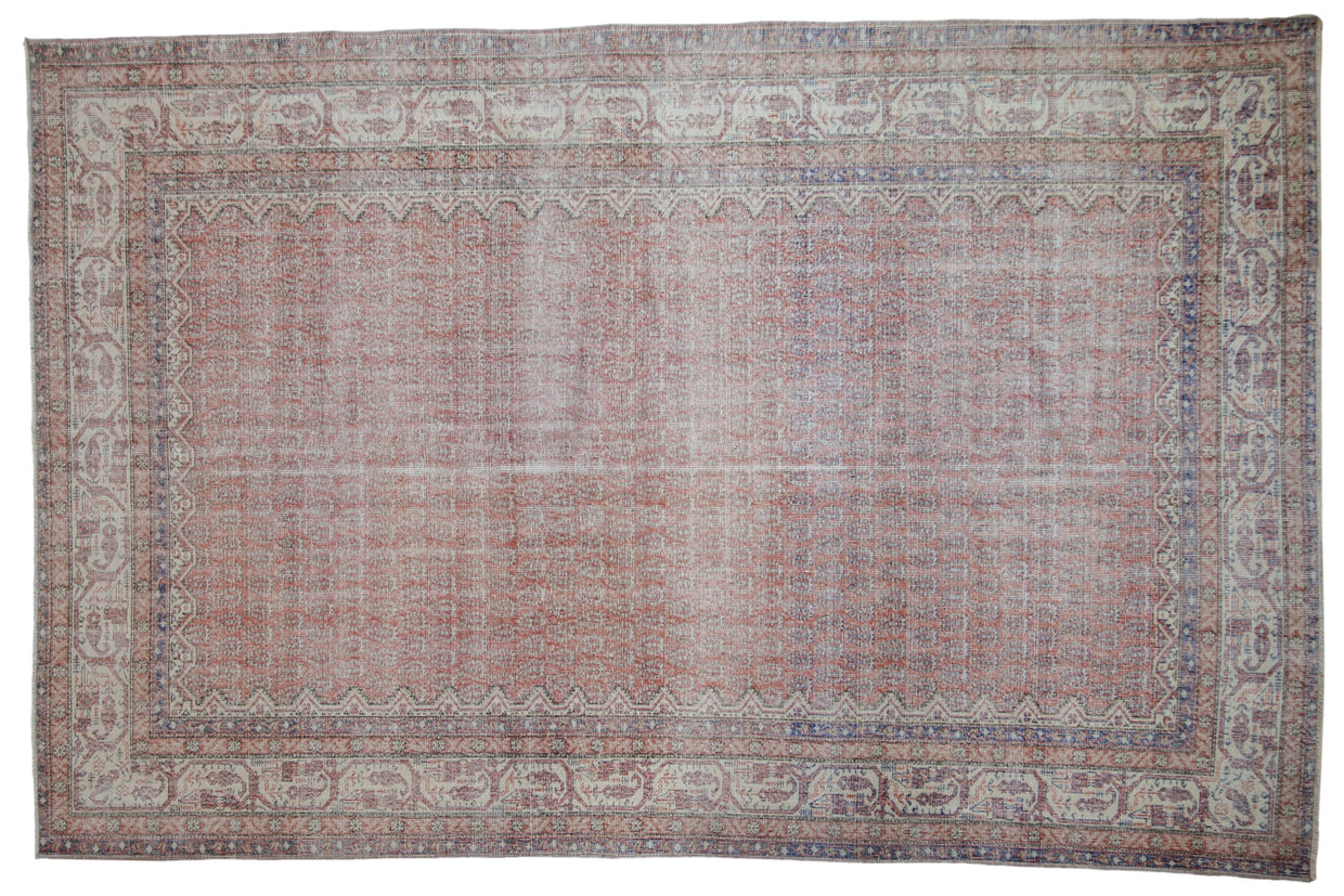 6.5x10 Vintage Distressed Sparta Carpet // ONH Item 9033