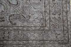 5.5x9.5 Vintage Distressed Overdyed Oushak Carpet // ONH Item 9036 Image 3