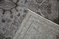 5.5x9.5 Vintage Distressed Overdyed Oushak Carpet // ONH Item 9036 Image 8