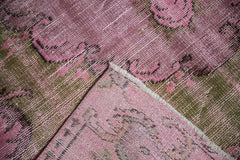 5x8.5 Vintage Distressed Overdyed Oushak Carpet // ONH Item 9037 Image 8