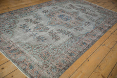 5x8 Vintage Distressed Overdyed Oushak Carpet // ONH Item 9038 Image 3