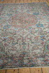 5x8 Vintage Distressed Overdyed Oushak Carpet // ONH Item 9039 Image 4