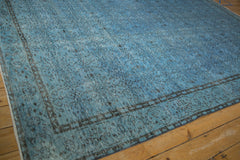 6.5x10.5 Vintage Distressed Overdyed Oushak Carpet // ONH Item 9040 Image 4