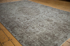 6.5x10.5 Vintage Distressed Overdyed Oushak Carpet // ONH Item 9041 Image 2