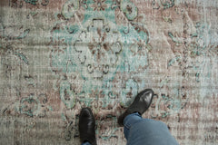 5.5x9.5 Vintage Distressed Oushak Carpet // ONH Item 9042 Image 1