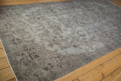 5.5x10 Vintage Distressed Overdyed Oushak Carpet // ONH Item 9044 Image 4