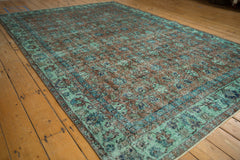 6.5x10 Vintage Distressed Overdyed Oushak Carpet // ONH Item 9045 Image 2