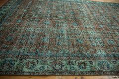 6.5x10 Vintage Distressed Overdyed Oushak Carpet // ONH Item 9045 Image 8