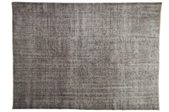 6.5x9 Vintage Distressed Overdyed Oushak Carpet // ONH Item 9046