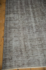 6.5x9 Vintage Distressed Overdyed Oushak Carpet // ONH Item 9046 Image 3