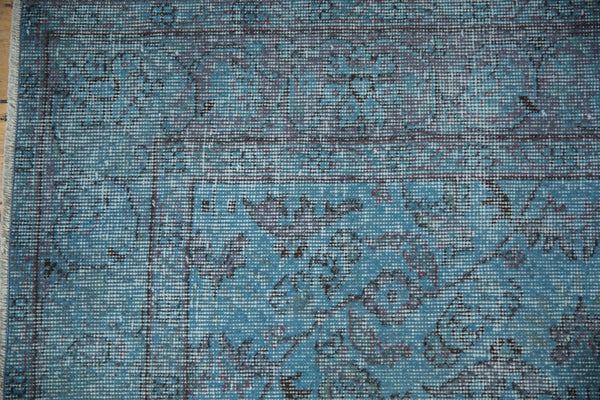 6x9 Vintage Distressed Overdyed Oushak Carpet // ONH Item 9047 Image 4