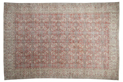 6.5x10 Vintage Distressed Oushak Carpet // ONH Item 9048