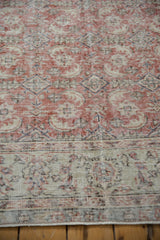 6.5x10 Vintage Distressed Oushak Carpet // ONH Item 9048 Image 7