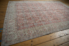 6.5x10 Vintage Distressed Oushak Carpet // ONH Item 9048 Image 9