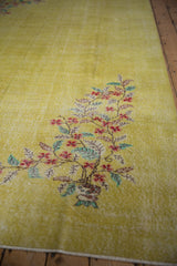 5.5x9.5 Vintage Distressed Oushak Carpet // ONH Item 9049 Image 3