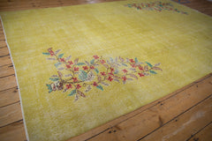 5.5x9.5 Vintage Distressed Oushak Carpet // ONH Item 9049 Image 4