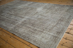 6x9.5 Vintage Distressed Overdyed Oushak Carpet // ONH Item 9050 Image 2