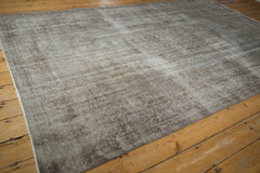 6x9.5 Vintage Distressed Overdyed Oushak Carpet // ONH Item 9050 Image 4