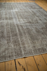 6x9.5 Vintage Distressed Overdyed Oushak Carpet // ONH Item 9050 Image 7