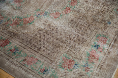 5.5x9.5 Vintage Distressed Overdyed Oushak Carpet // ONH Item 9051 Image 3